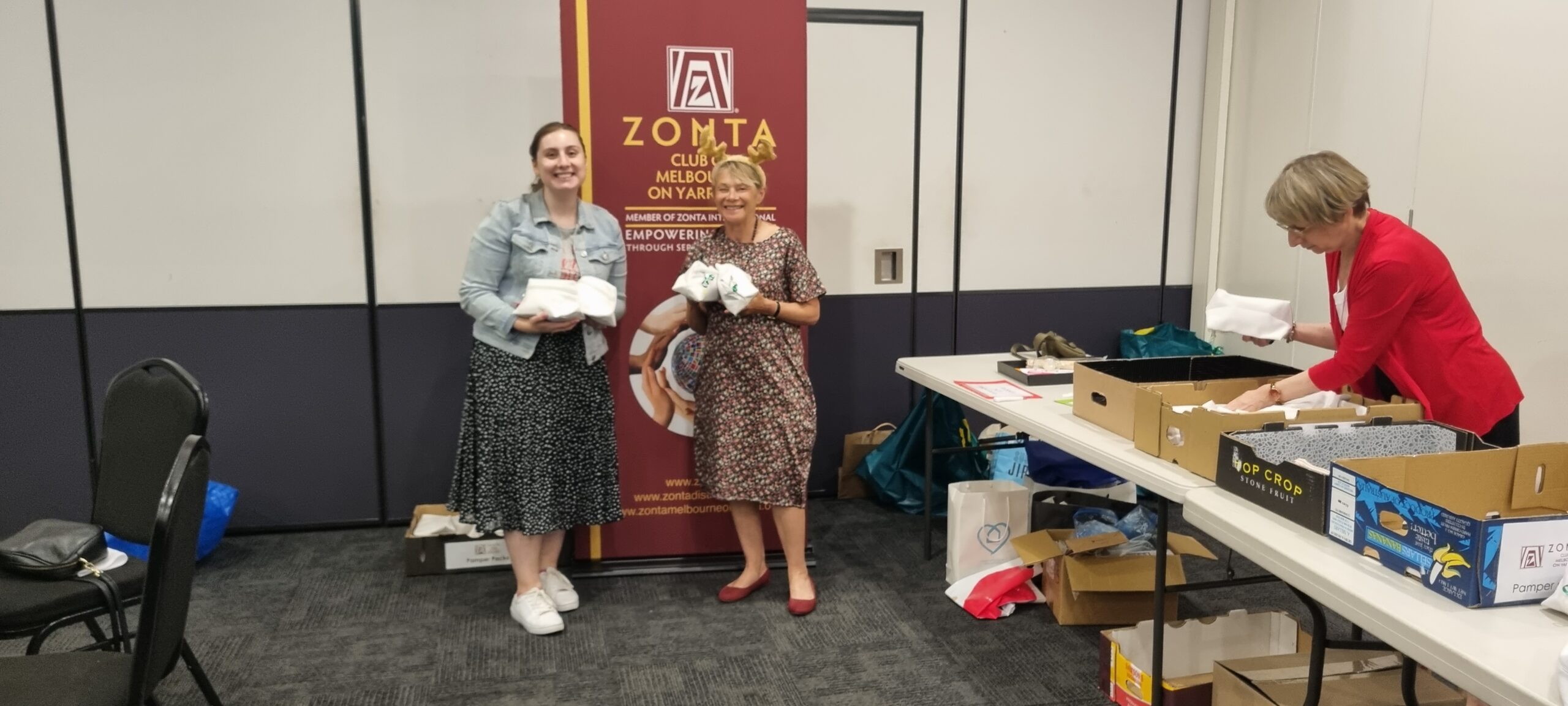 Pamper Packing — Zonta Club of Melbourne on Yarra