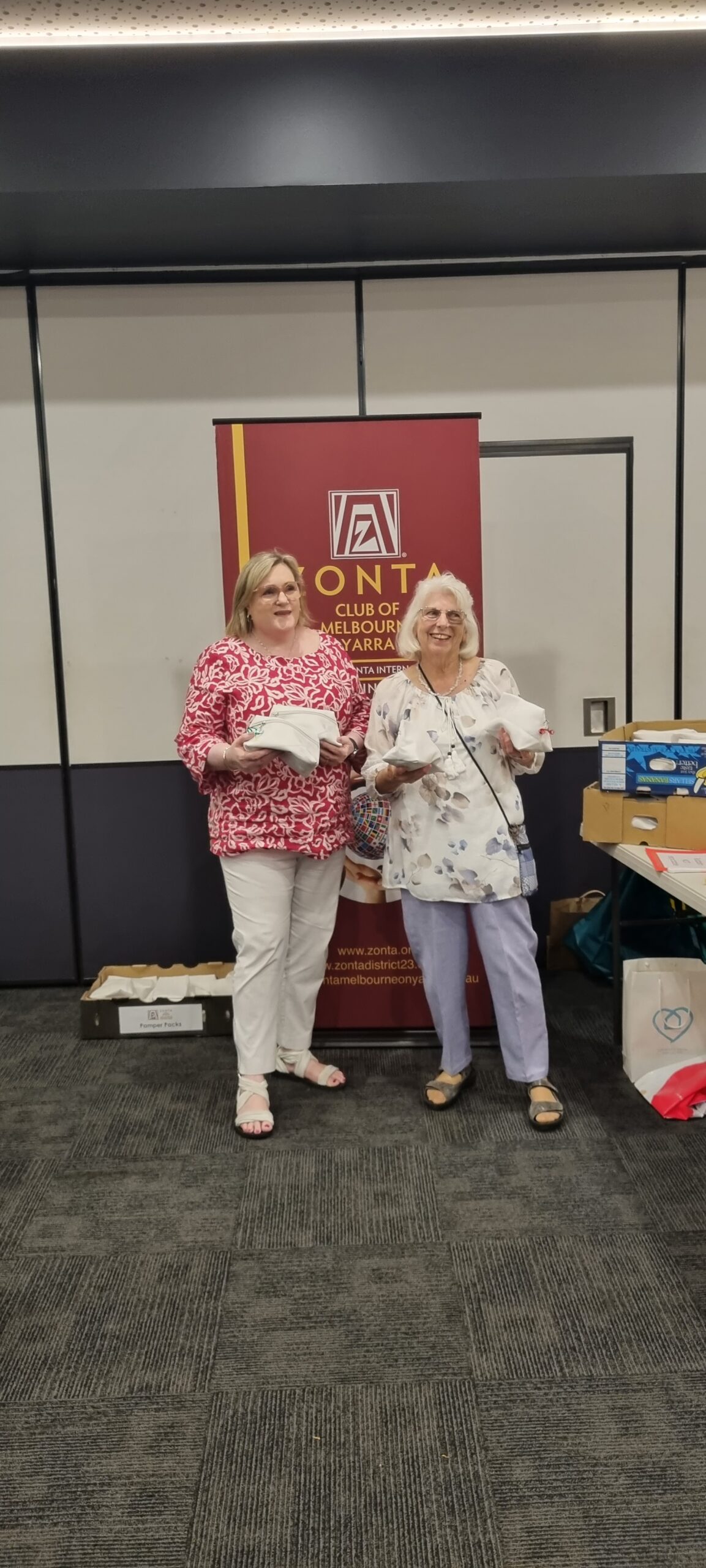 Pamper Packing — Zonta Club of Melbourne on Yarra