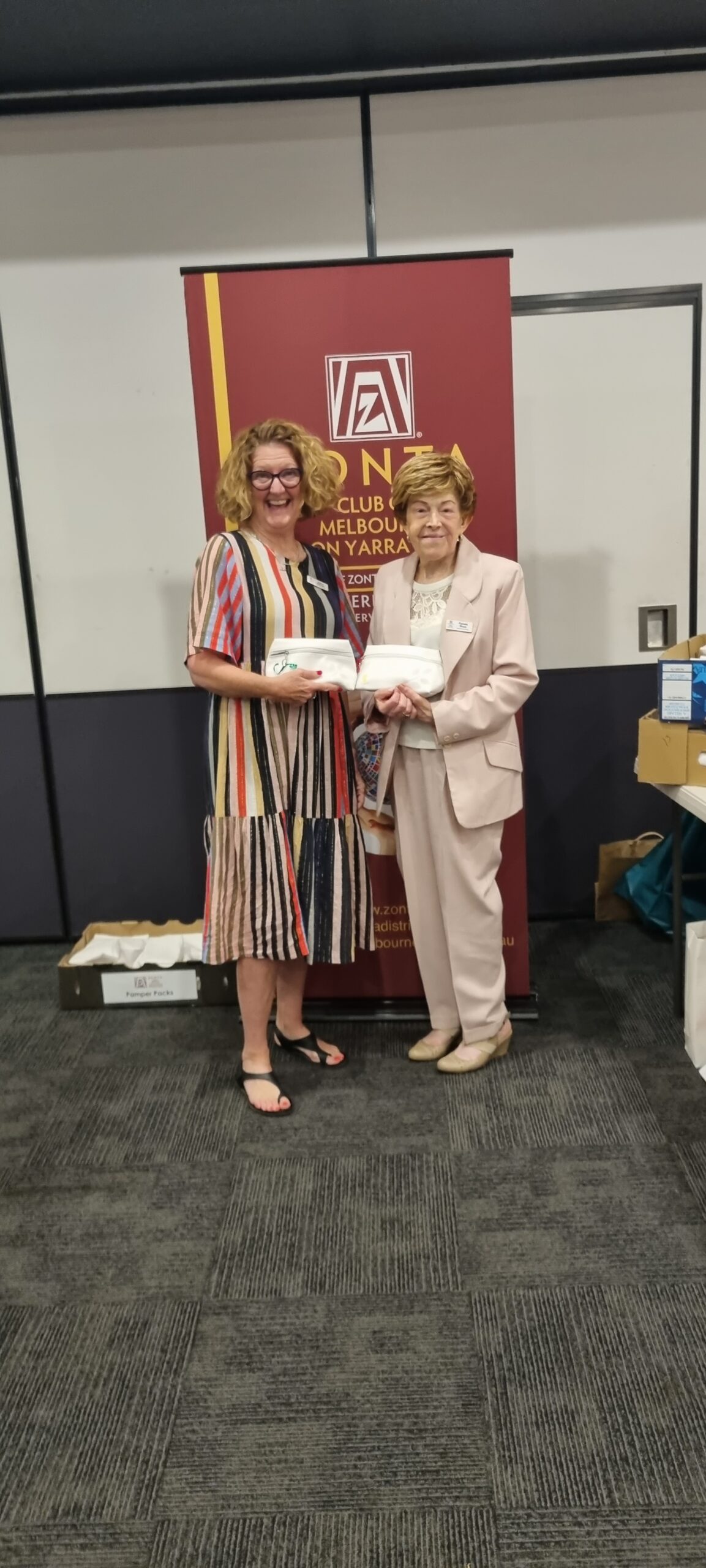 Pamper Packing — Zonta Club of Melbourne on Yarra