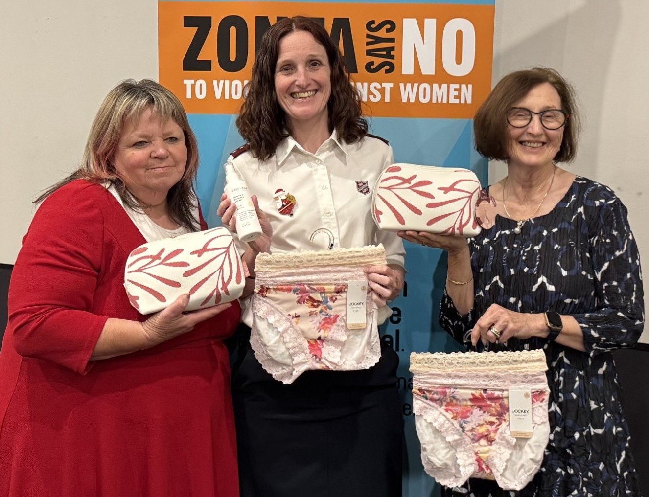 Pamper Packs prepared for the Crossroads Family Violence Service