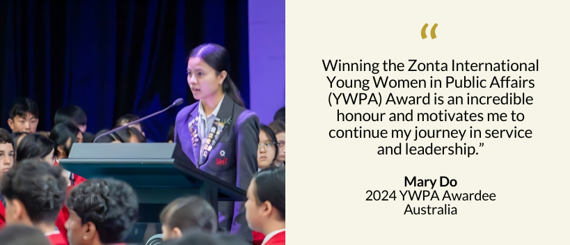 Zonta Young Women in Leadership Award